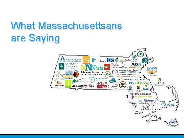 What Massachusettsans are Saying 