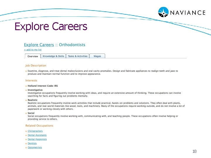 Explore Careers 18 