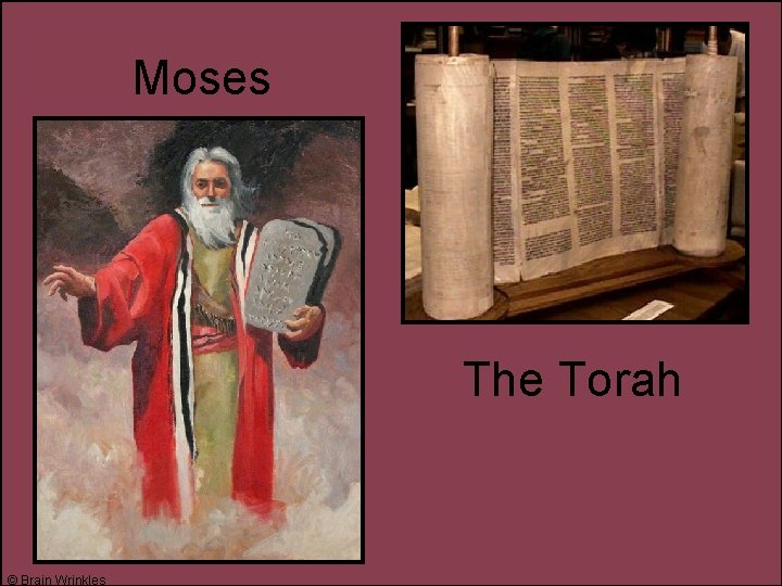 Moses The Torah © Brain Wrinkles 