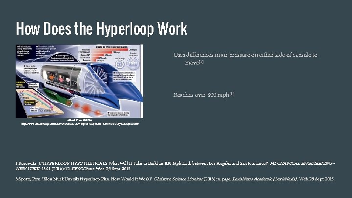 How Does the Hyperloop Work Uses differences in air pressure on either side of