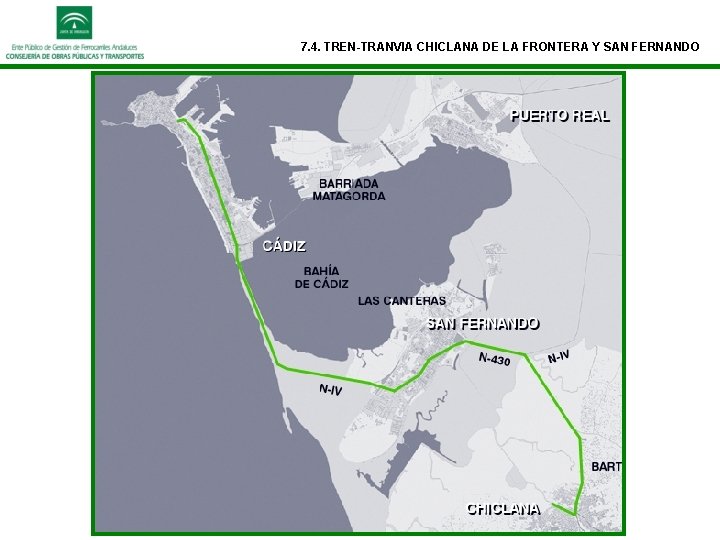 7. 4. TREN-TRANVIA CHICLANA DE LA FRONTERA Y SAN FERNANDO 