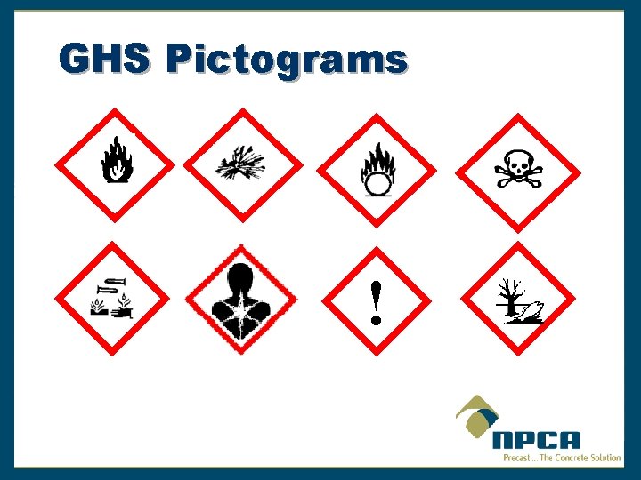 GHS Pictograms ! 