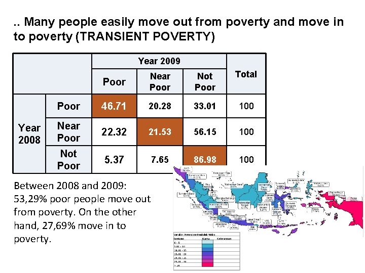 . . Many people easily move out from poverty and move in to poverty