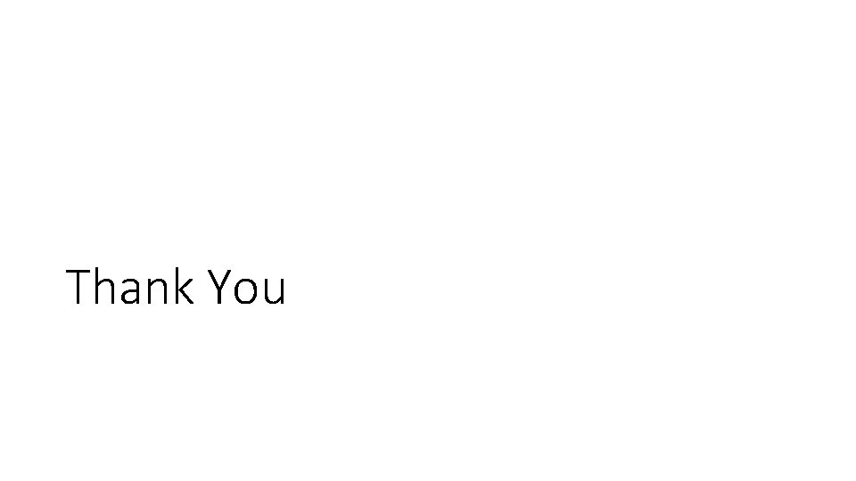 Thank You  Thank You
