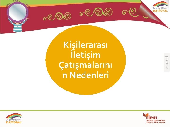 Kişilerarası İletişim Çatışmalarını n Nedenleri 