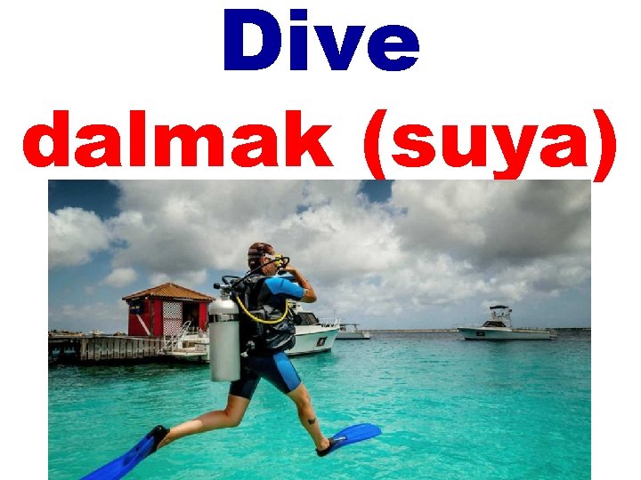 Dive dalmak (suya) 