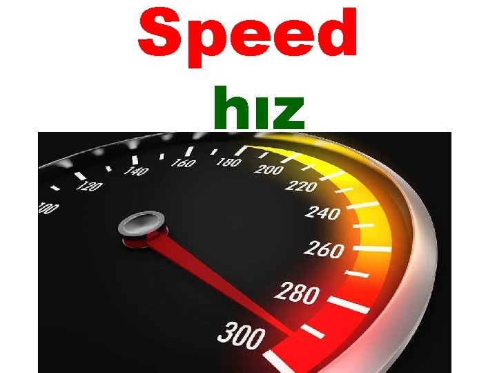 Speed hız 