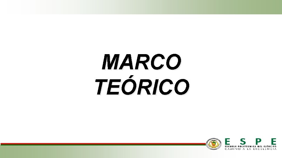 MARCO TEÓRICO 