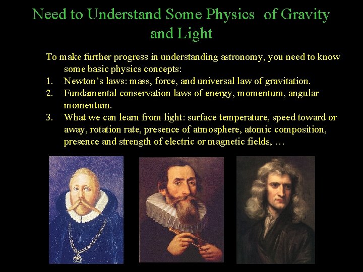 Need to Understand Some Physics of Gravity and Light To make further progress in