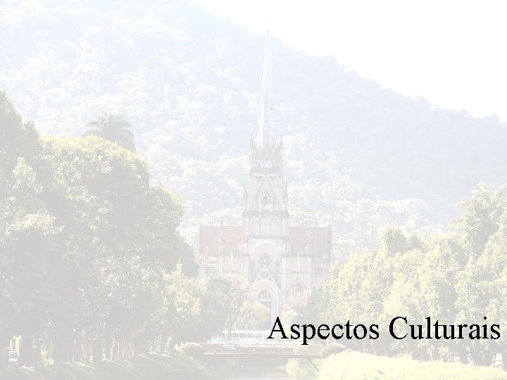 Aspectos Culturais 