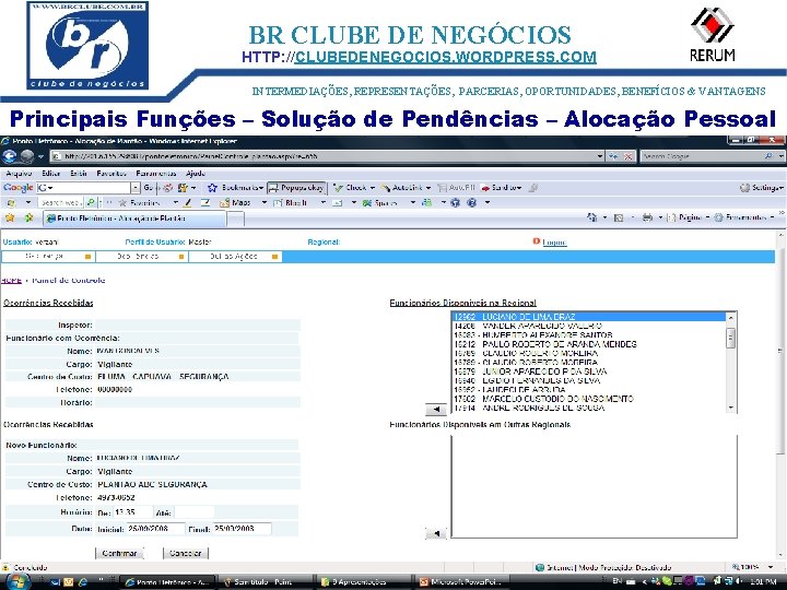ID: 1273 BR CLUBE DE NEGÓCIOS HTTP: //CLUBEDENEGOCIOS. WORDPRESS. COM INTERMEDIAÇÕES, REPRESENTAÇÕES, PARCERIAS, OPORTUNIDADES,