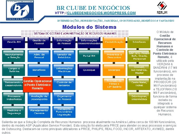 ID: 1273 BR CLUBE DE NEGÓCIOS HTTP: //CLUBEDENEGOCIOS. WORDPRESS. COM INTERMEDIAÇÕES, REPRESENTAÇÕES, PARCERIAS, OPORTUNIDADES,