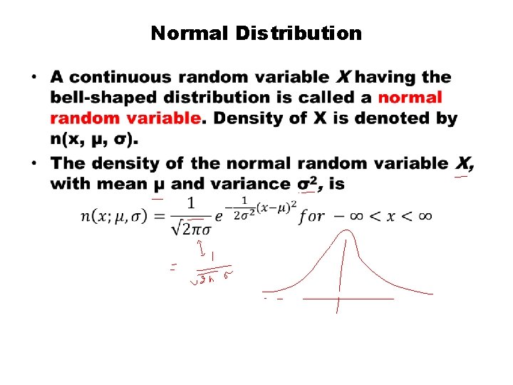 Normal Distribution • 
