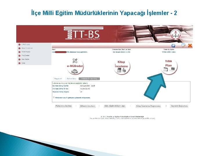 İlçe Milli Eğitim Müdürlüklerinin Yapacağı İşlemler - 2 