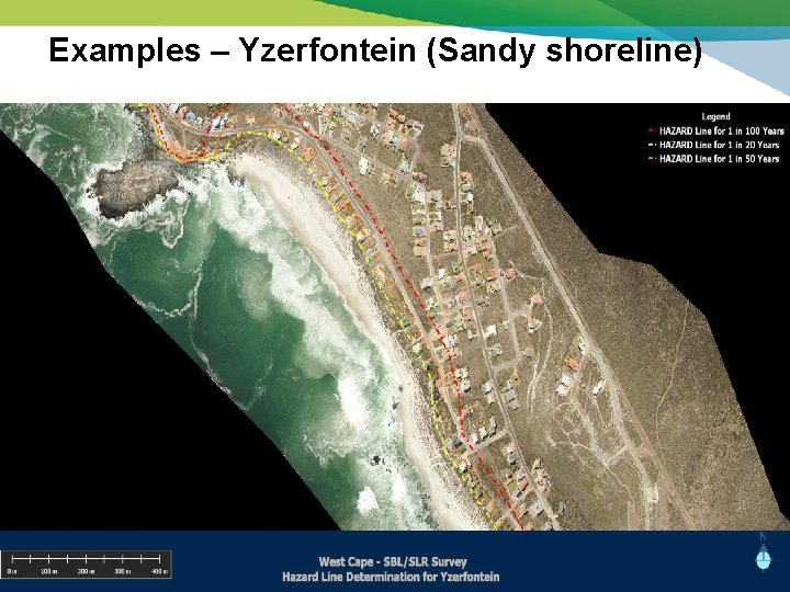 Examples – Yzerfontein (Sandy shoreline) 