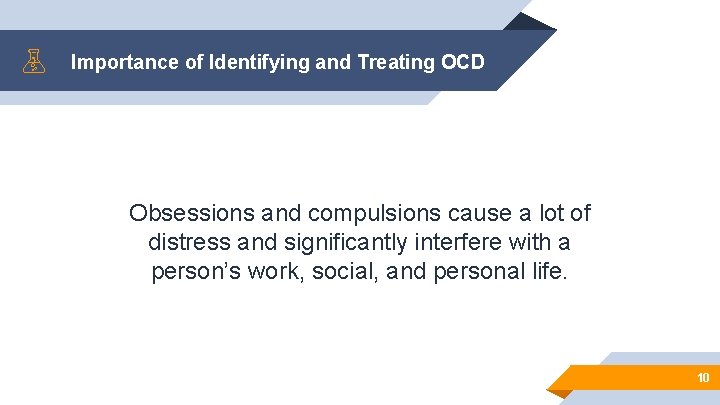Importance of Identifying and Treating OCD Obsessions and compulsions cause a lot of distress