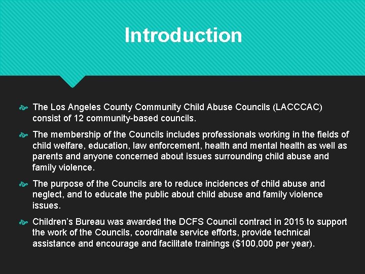 Los Angeles County Community Child Abuse Prevention Councils