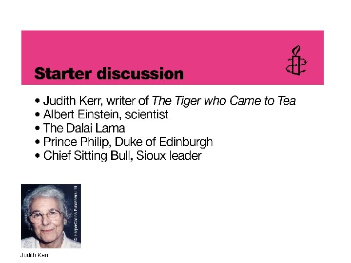 Judith Kerr 