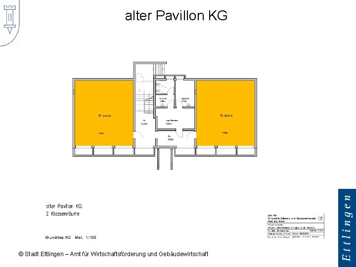 alter Pavillon KG © Stadt Ettlingen – Amt für Wirtschaftsförderung und Gebäudewirtschaft 