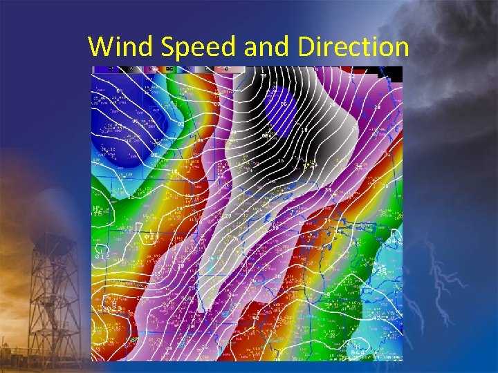 Wind Speed and Direction 