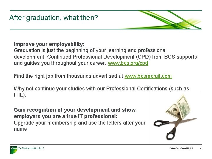 After graduation, what then? Improve your employability: Graduation is just the beginning of your