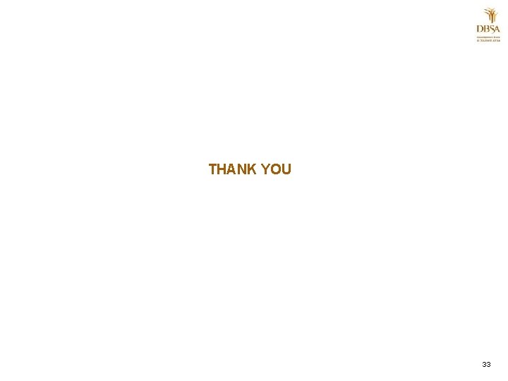 THANK YOU 33 | 33 