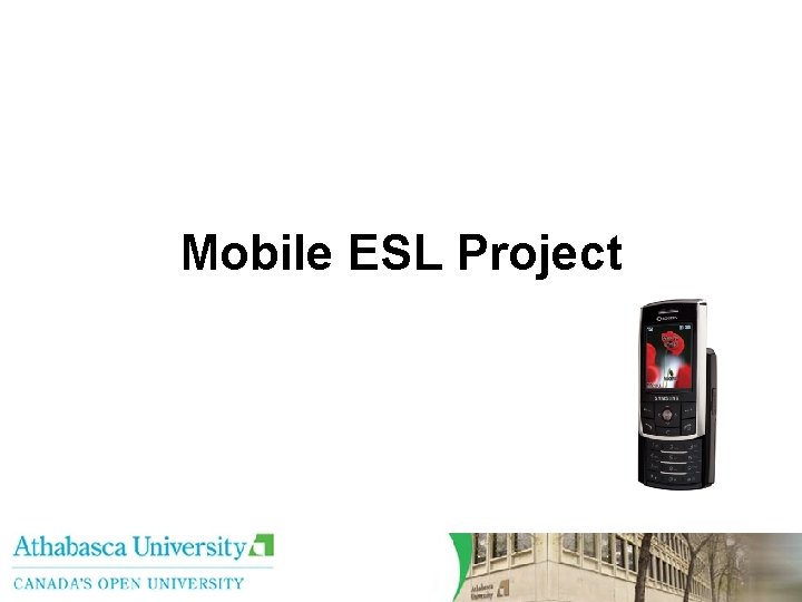 Mobile ESL Project 