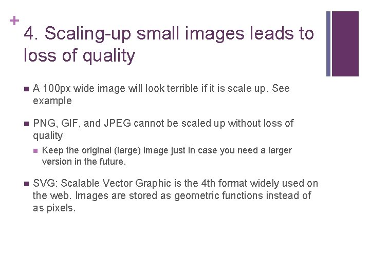 5 Things you need to know about images