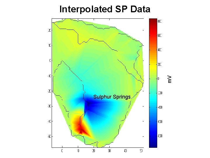 m. V Interpolated SP Data Sulphur Springs 