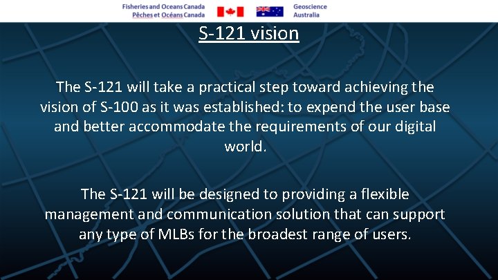 S-121 vision The S-121 will take a practical step toward achieving the vision of