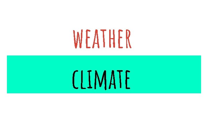 weather climate 