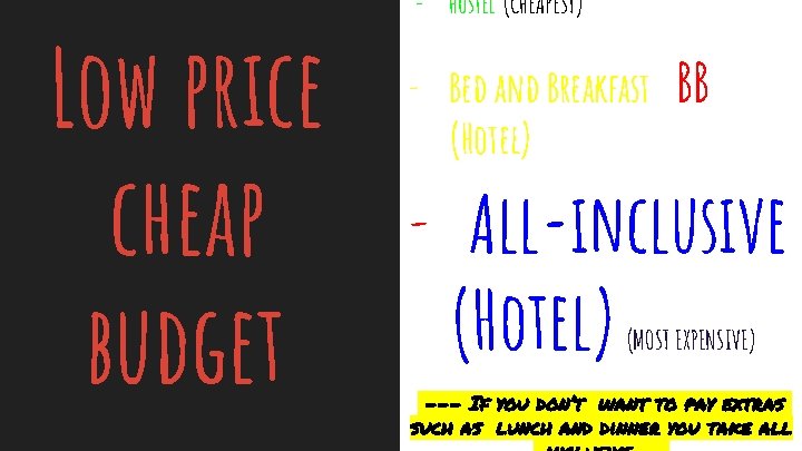 Low price cheap budget - Hostel (CHEAPEST) - Bed and Breakfast (Hotel) BB -