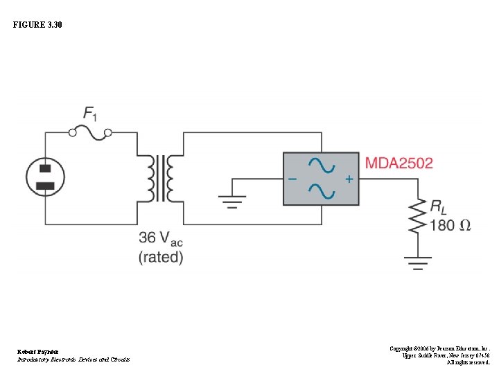 FIGURE 3. 30 Robert Paynter Introductory Electronic Devices and Circuits Copyright © 2006 by