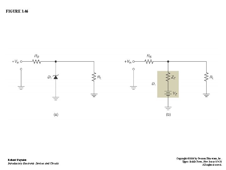 FIGURE 3. 46 Robert Paynter Introductory Electronic Devices and Circuits Copyright © 2006 by