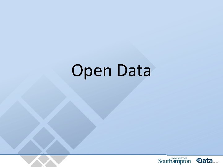 Open Data 