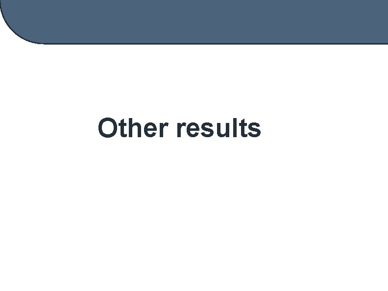 Other results 