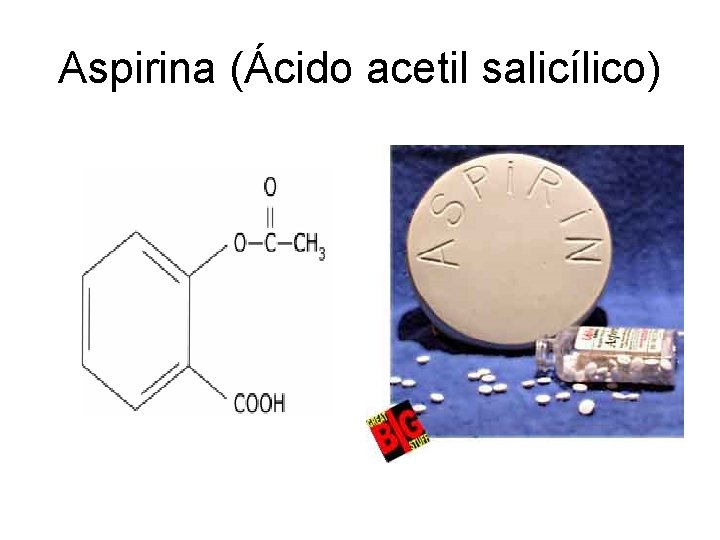 Aspirina (Ácido acetil salicílico) 