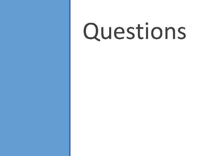 Questions Questions