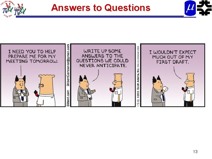 Answers to Questions 13 