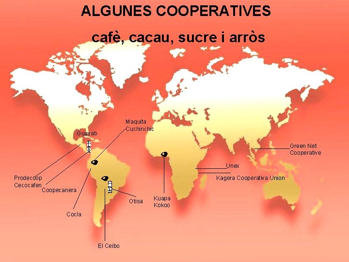 4. ALGUNES Productos de Comercio Justo de IO COOPERATIVES vendidos en Grandes Superficies cafè,