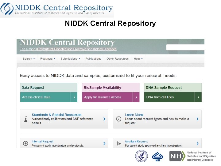 NIDDK Central Repository 