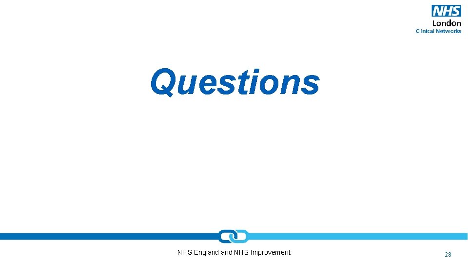 Questions NHS England NHS Improvement 28 