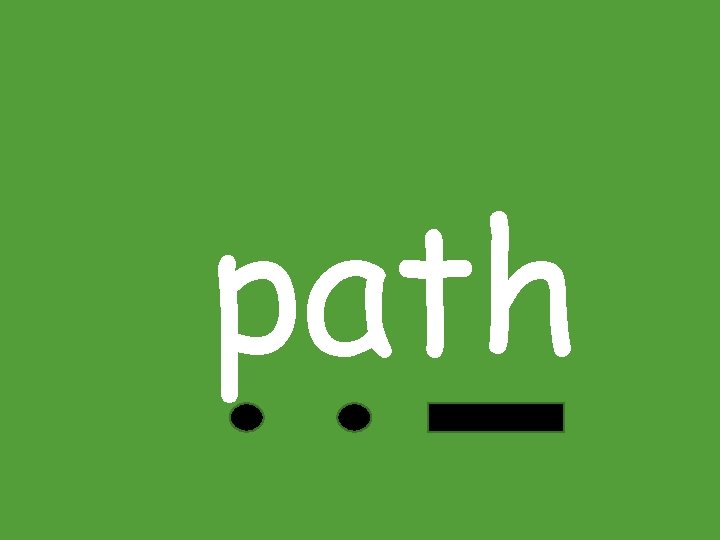 path 