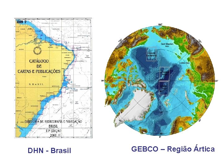 DHN - Brasil GEBCO – Região Ártica 