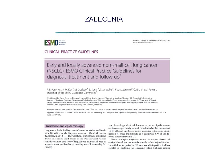 ZALECENIA 