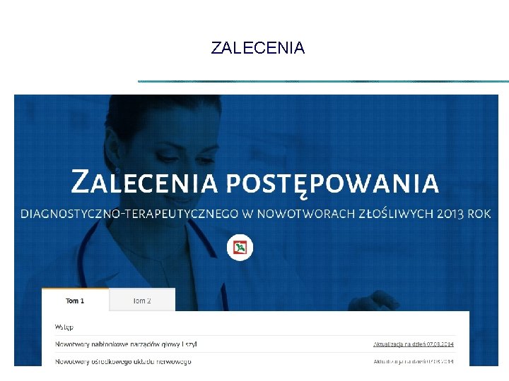 ZALECENIA 