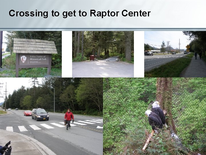 Crossing to get to Raptor Center FHWA Alaska Division Last Updated: 10/18/2021 2: 44