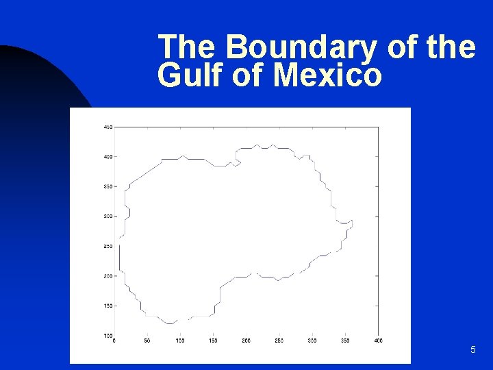 The Boundary of the Gulf of Mexico 5 