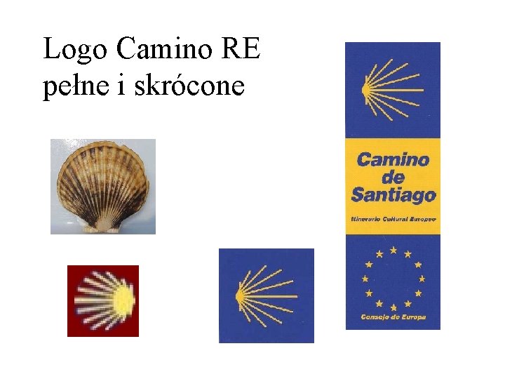 Logo Camino RE pełne i skrócone 