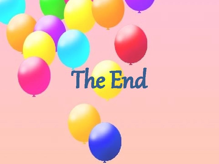 The End 